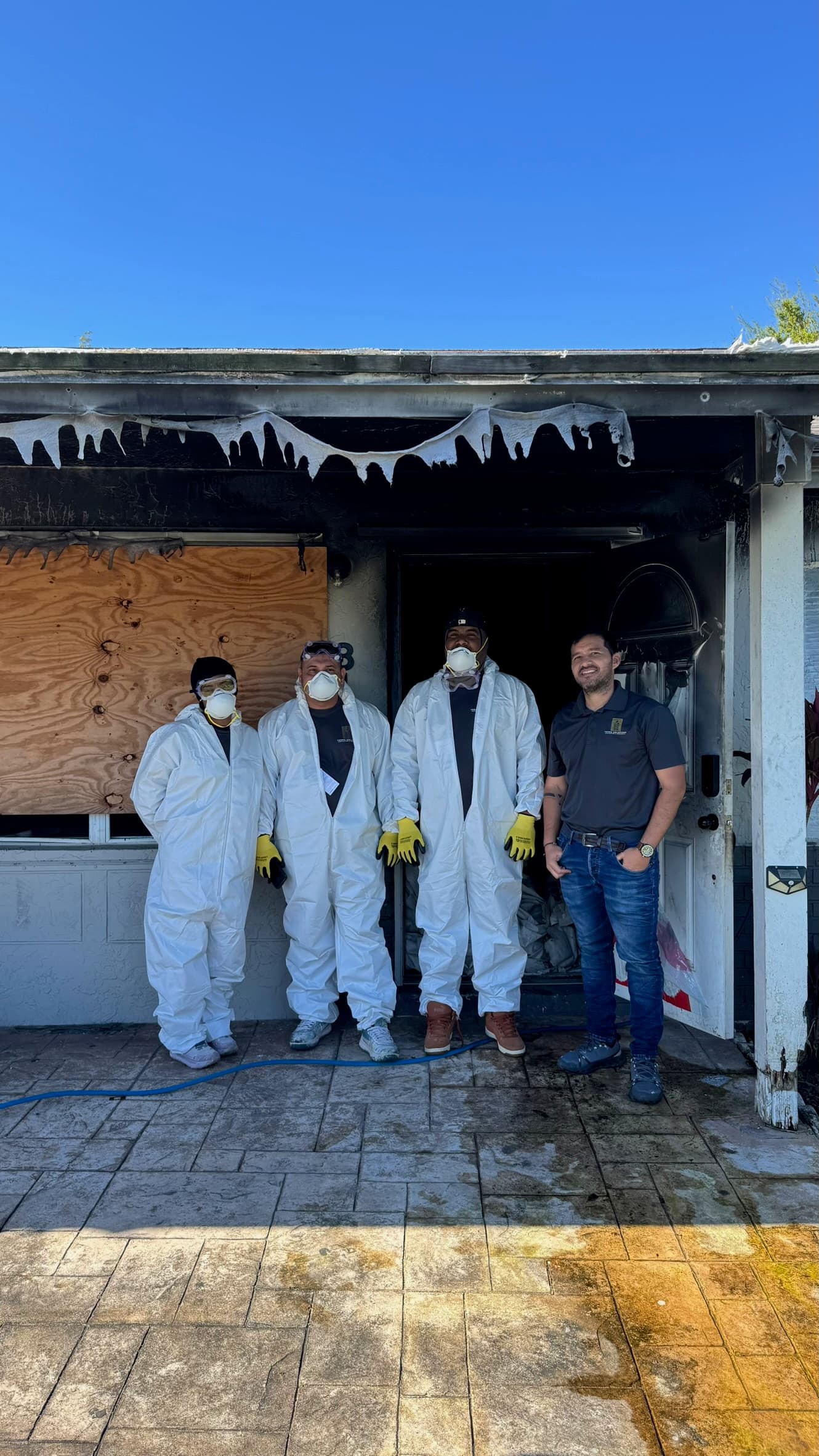 Full Fire Damage Restoration & Complete Home Reconstruction